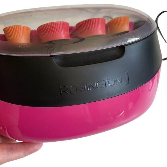 Remington H-5600 Flocked Hot Rollers Near New No Clips - Picture 5 of 9